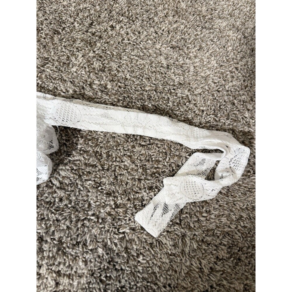 SHEIN Curve White Floral Lace Wrap Sarong Skirt Plus Size 3XL - Barely Worn - Picture 9 of 9
